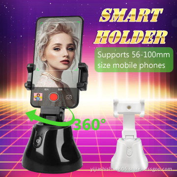 360 Rotation smart gimbal stabilizer Auto Tracking vlog shoot Mobile Phone Holder with auto making photo and video